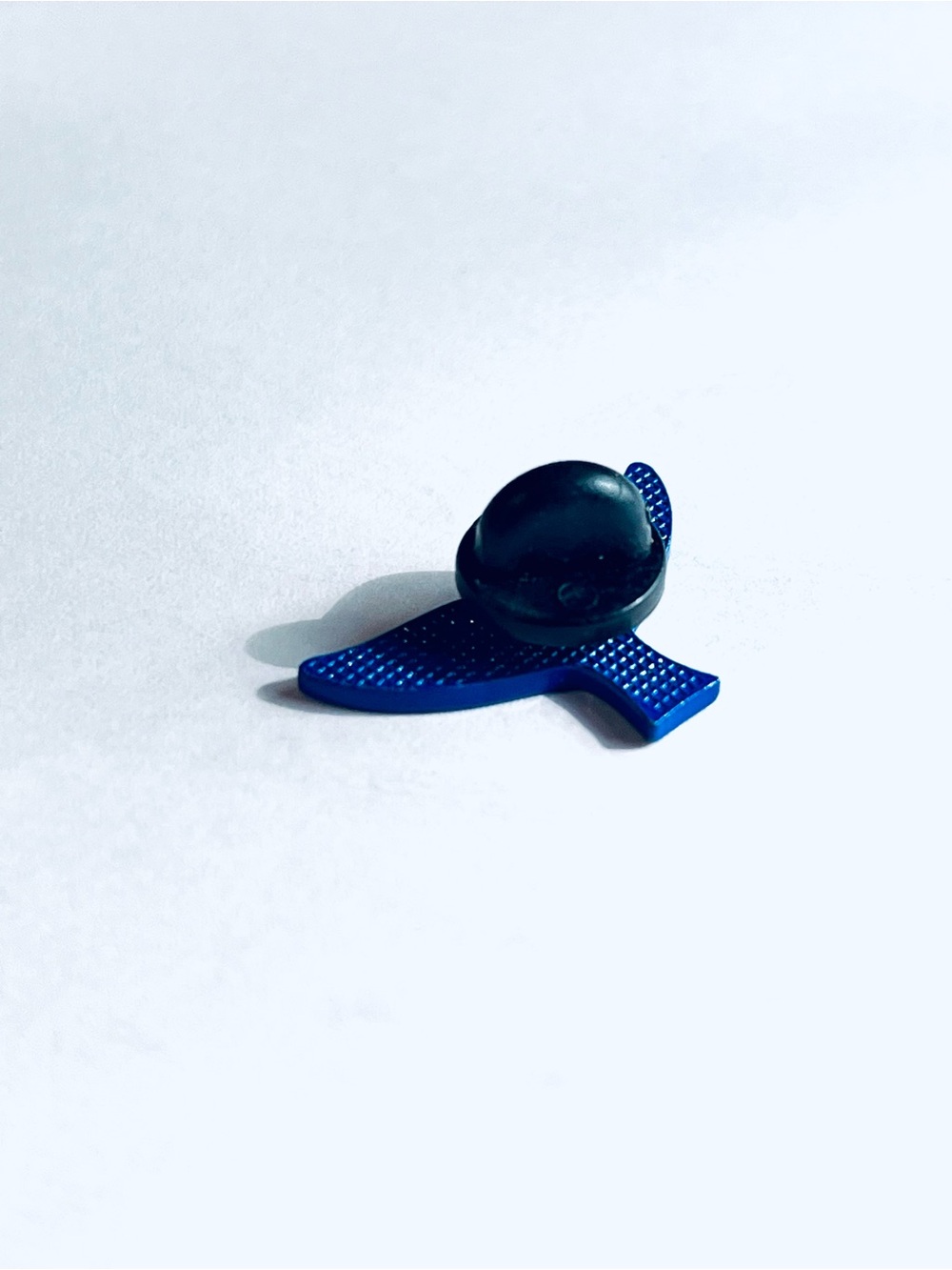 White and Blue Whale Tail Enamel Pin, Carnival Cruise - Picture 4 of 6